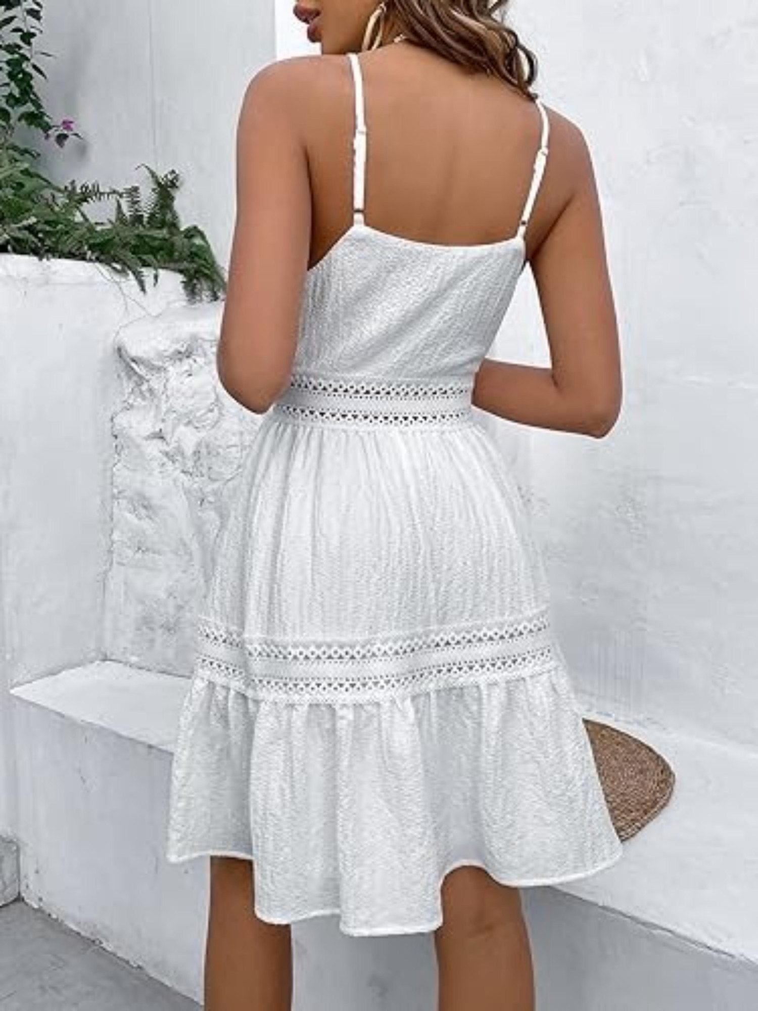 Cotton Boho Short Dress