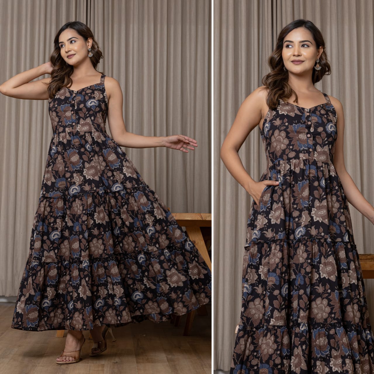 Cotton Sleeveless Dress