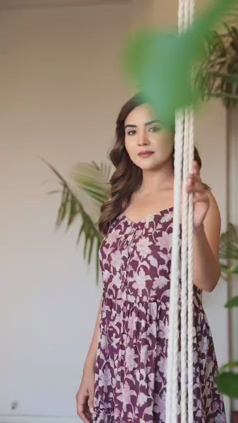 Cotton Sleeveless Dress